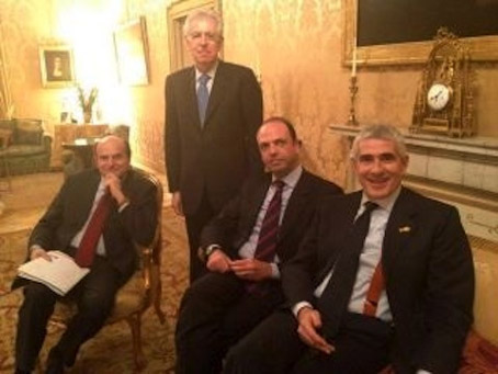 Monti + ABC (Alfano, Bersani, Casini)