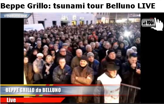 8 febbraio 2013 Movimento 5 Stelle a Belluno