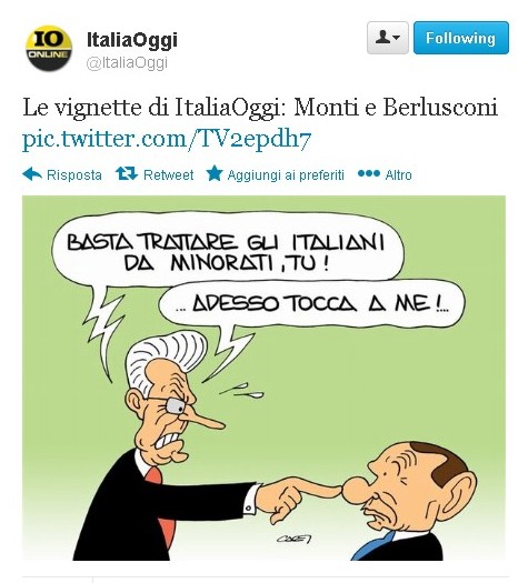 Monti e gli itaniani minorati