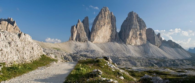 Tre Cime di Lavaredo, lato nord -Parco naturale Tre Cime