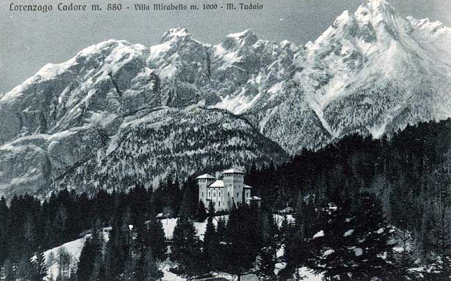 il Castello di Mirabello a Lorenzago di Cadore