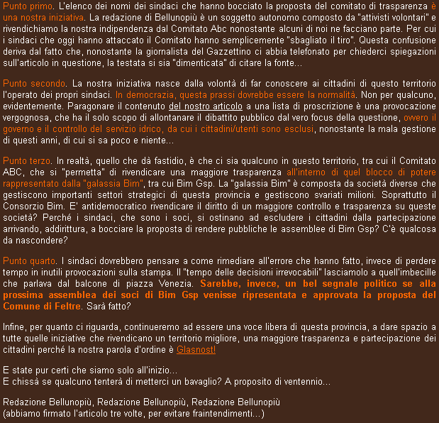 screenshot dal sito Bellunopiù ( http://bellunopiu.it/bim-gsp-facciamo-chiarezza-2/ )