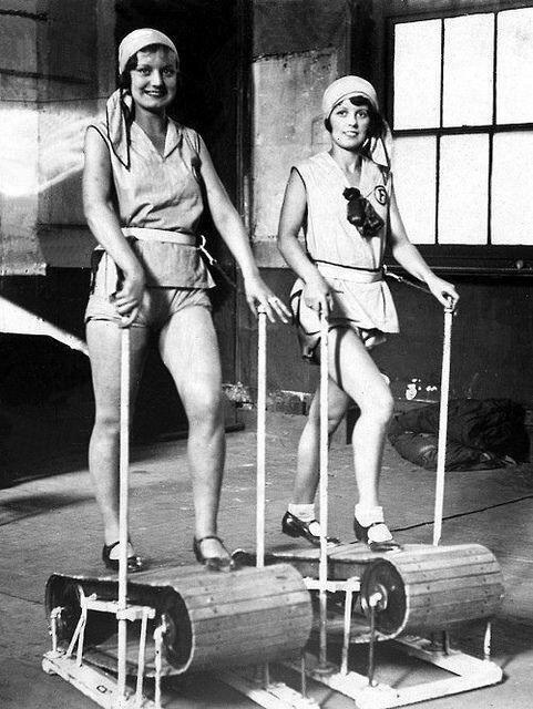 Exercise machines, 1920s 