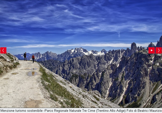 foto tratta da l'Espresso, menzione "turismo sostenibile" in un premio fotografico per l'Earth Day