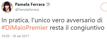 Di Maio (premier) e il congiuntivo...