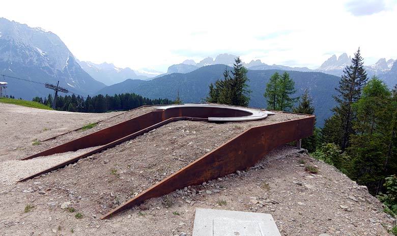 Balcone panoramico Dolomiti-Unesco di Monte Agudo (9-06-2019)