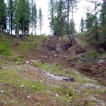 Dalla "Busa", da sud a nord, verso la "Trincea de le Pionabade" (1#4)