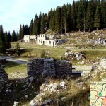 Dal piazzale verso le "Buse" e il Forte Basso