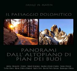 copertina del libro "Panorami dall'Altopiano di Pian dei Buoi"