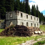 Il piano superiore del lato nord della caserma era utilizzata come camerata