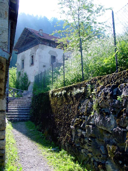 Lo stesso ambito della ripresa precedente alla luce del pomeriggio.