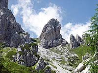 La Torre S. Lorenzo dal rifugio Ciareido