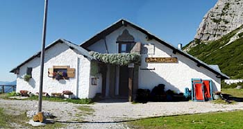 Il rifugio Ciareido